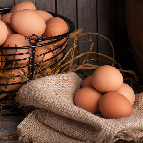 Huevos de gallinas libres