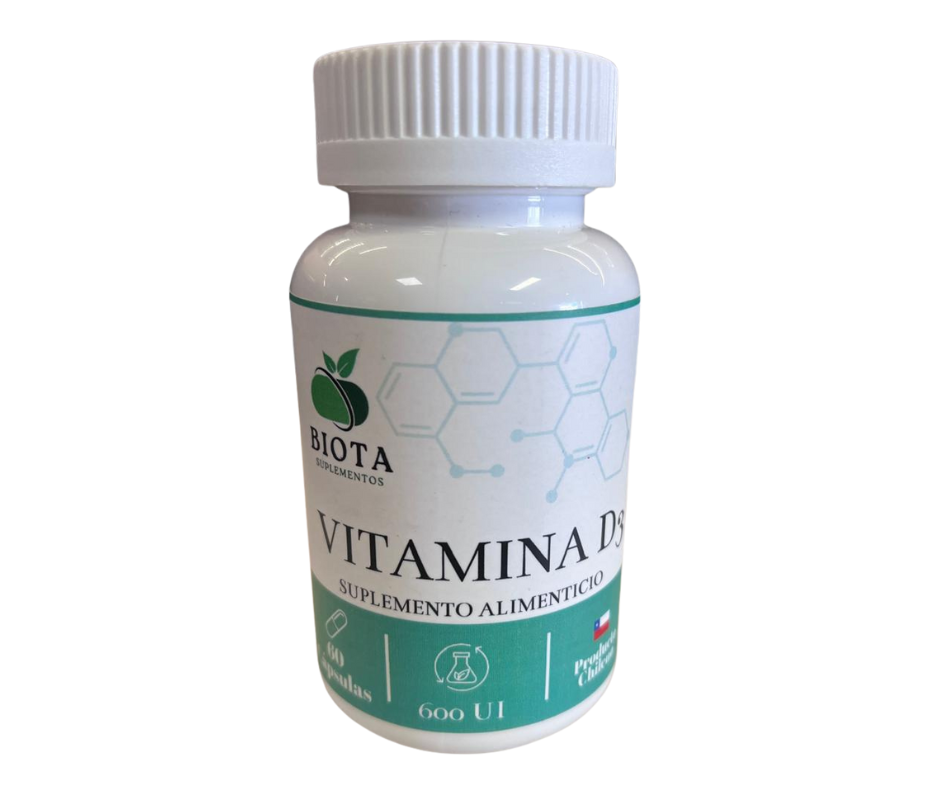 Vitamina D3 60 capsulas. / Biota