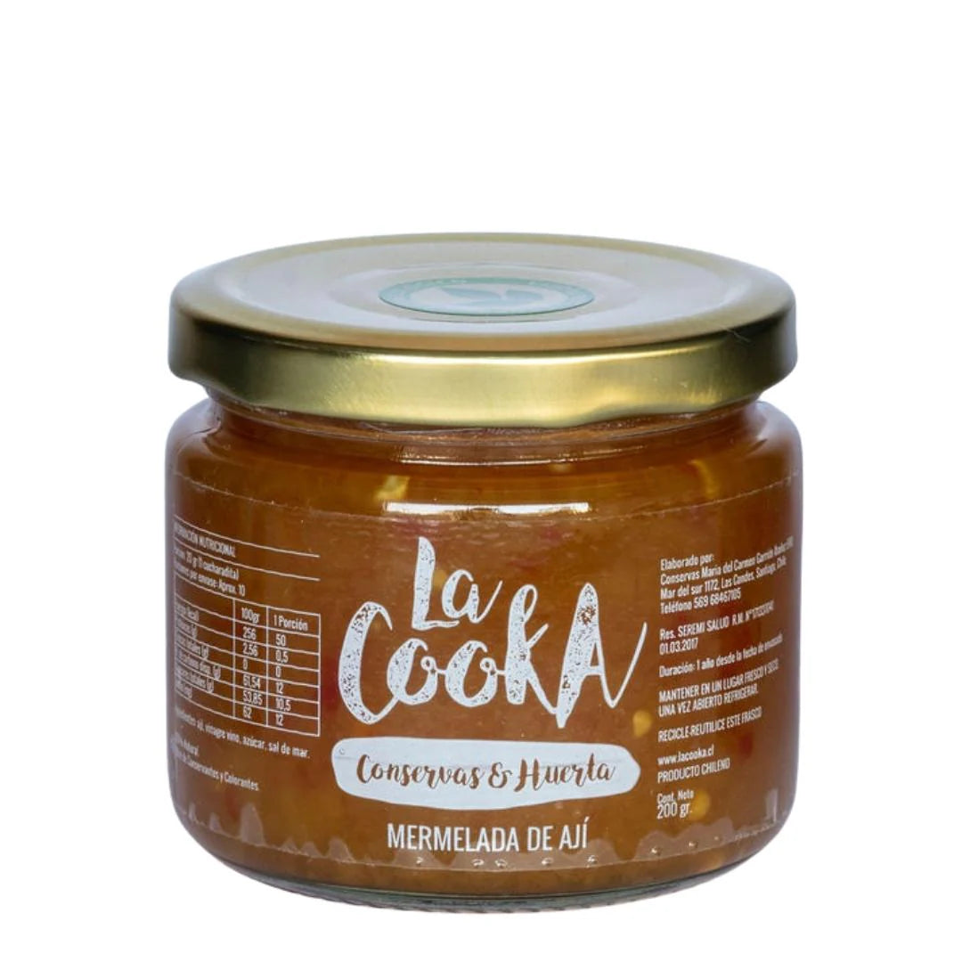 Mermelada de ají 200grs / La Cooka