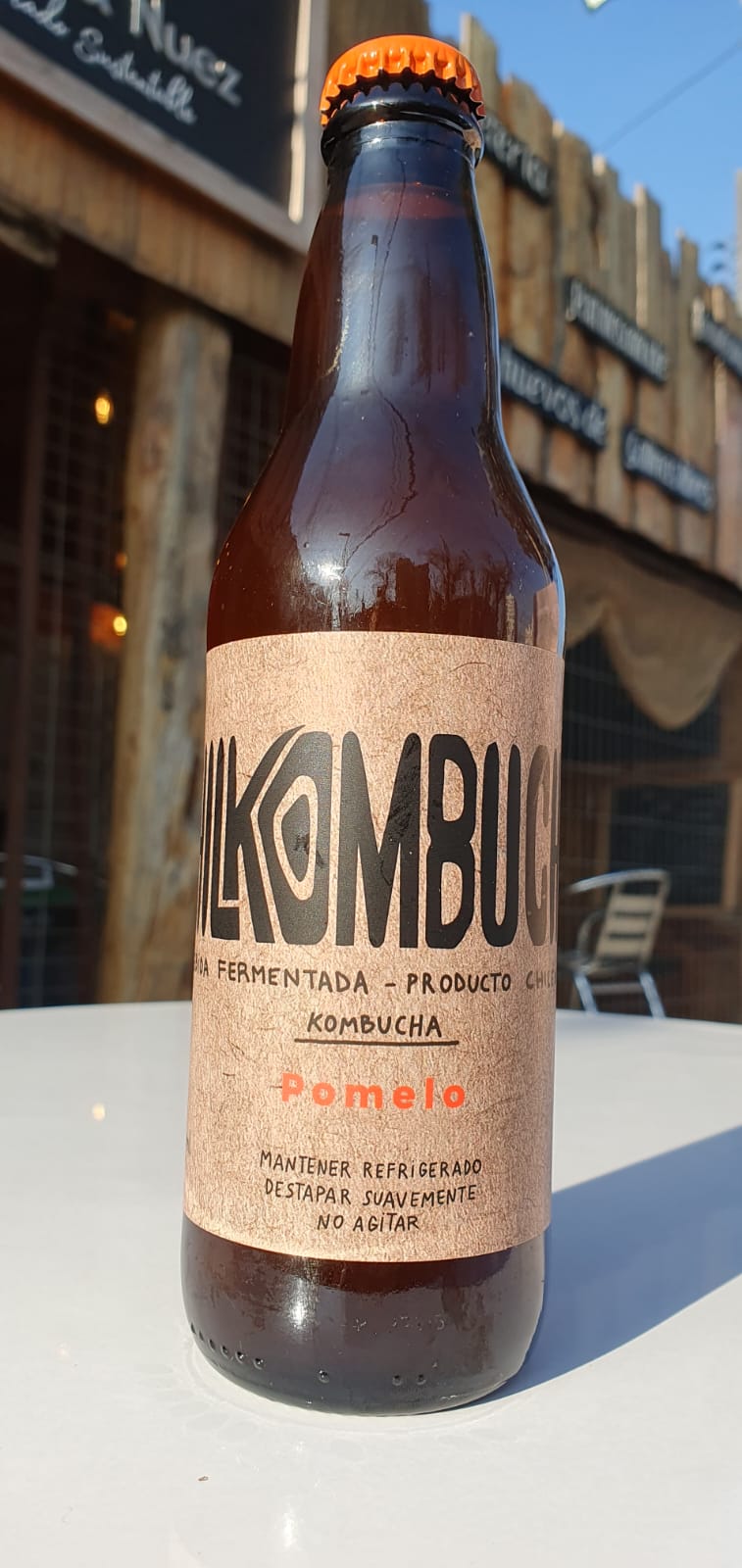 ChilKombucha botella sabor Pomelo 330cc