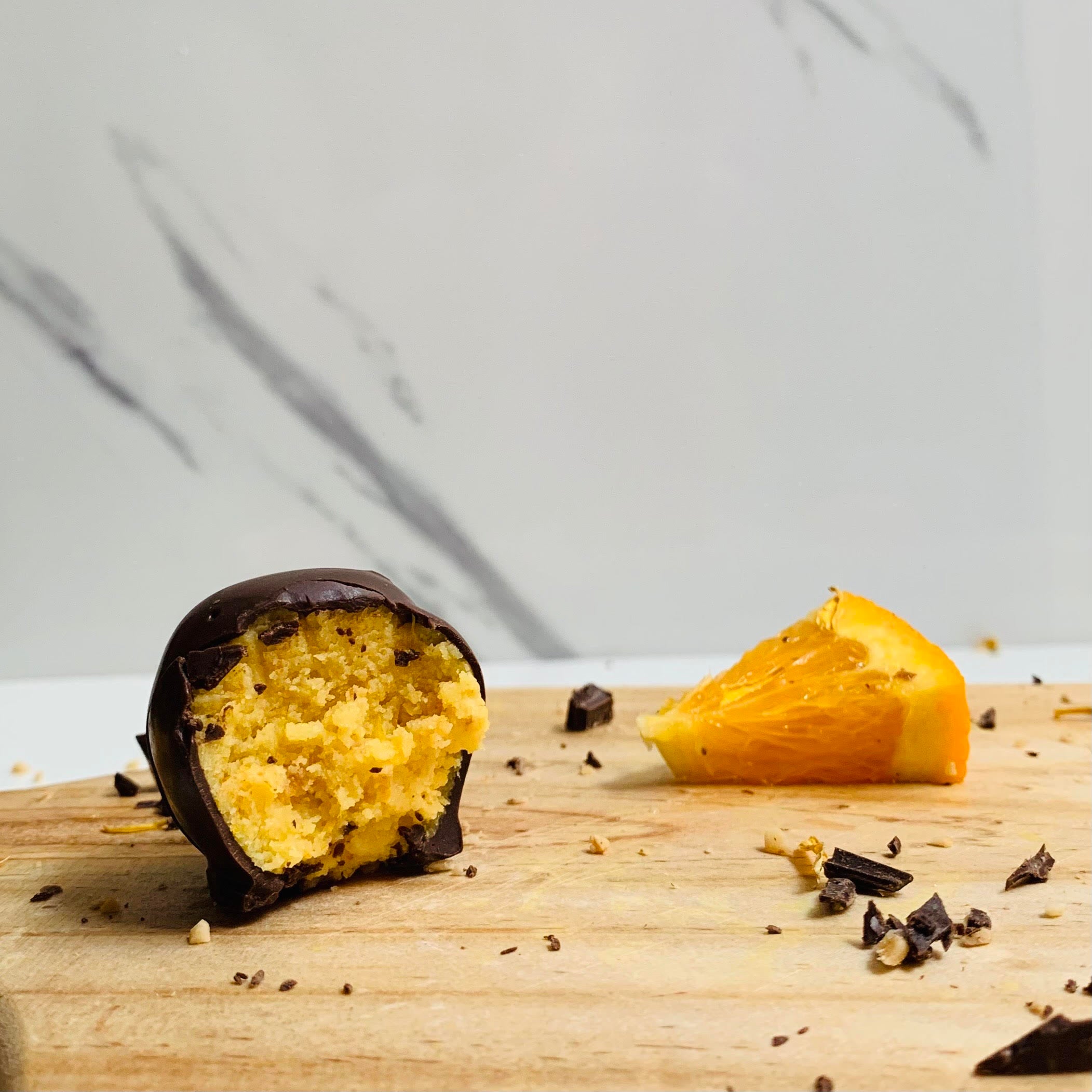 Bombón naranja / Dulces Riyan