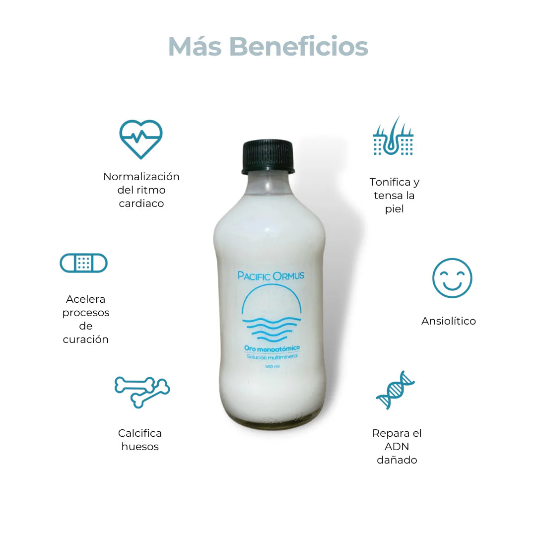Oro Monoatómico 500ml / Pacific Ormus